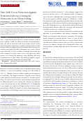 Cover page: Tube Well Use as Protection Against Rotavirus Infection During the Monsoons in an Urban Setting