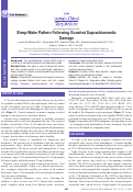 Cover page: Sleep-wake pattern following gunshot suprachiasmatic damage.