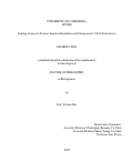 Cover page: Linking Anxiety to Passion: Emotion Regulation and Entrepreneurs’ Pitch Performance﻿