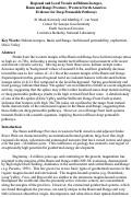 Cover page: Regional and Local Trends in helium isotopes, basin and range province, western North 
America: Evidence for deep permeable pathways