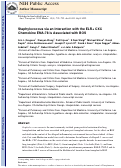 Cover page: Staphylococcus via an Interaction With the ELR+ CXC Chemokine ENA-78 Is Associated With BOS