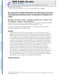 Cover page: One-Step Ultrasensitive Bioluminescent Enzyme Immunoassay Based on Nanobody/Nanoluciferase Fusion for Detection of Aflatoxin B1 in Cereal