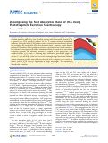 Cover page: Decomposing the First Absorption Band of OCS Using Photofragment Excitation Spectroscopy