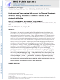 Cover page: Dual-sectored transurethral ultrasound for thermal treatment of stress urinary incontinence: in silico studies in 3D anatomical models