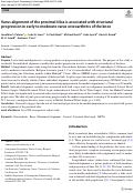 Cover page: Varus alignment of the proximal tibia is associated with structural progression in early to moderate varus osteoarthritis of the knee.