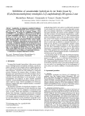 Cover page: Inhibition of anandamide hydrolysis in rat brain tissue by (E)‐6‐(bromomethylene) tetrahydro‐3‐(1‐naphthalenyl)‐2H‐pyran‐2‐one