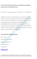 Cover page: Rate of Gestational Weight Gain and Glucose-Insulin Metabolism Among Hispanic Pregnant Women With Overweight and Obesity.