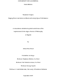 Cover page: Traumatic Utopias: Staging Power and Justice in Black and Latin@ Queer Performance