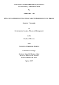 Cover page: An Evaluation of Market Based Policy Instruments for Clean Energy in the Global South