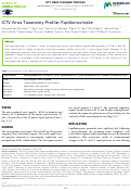 Cover page: ICTV Virus Taxonomy Profile: Papillomaviridae.