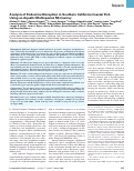 Cover page: Analysis of Endocrine Disruption in Southern California Coastal Fish Using an Aquatic Multispecies Microarray