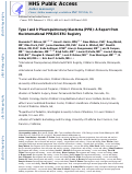 Cover page: Type I and Ir pleuropulmonary blastoma (PPB): A report from the International PPB/DICER1 Registry