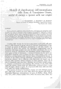 Cover page: Modelli di distribuzione dell'entomofauna della Zona di Transizione Cinese, analisi di esempi e ipotesi sulle origini