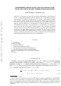 Cover page: Determining Projections and Functionals for Weak Solutions of the Navier-Stokes Equations