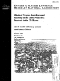 Cover page: Effects of pressure drawdown and Recovery on the Cerro Prieto Beta Reservoir in the CP-III Area