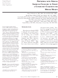 Cover page: Partnering with African American Churches to Create a Community Coalition for Mental Health.