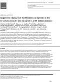 Cover page: Epigenetic changes of the thioredoxin system in the tx-j mouse model and in patients with Wilson disease