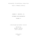 Cover page: Hubert C. Wyckoff: Volume 2: Attorney and Labor Arbitrator