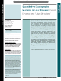 Cover page: Quantitative Elastography Methods in Liver Disease: Current Evidence and Future Directions