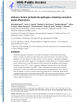 Cover page: Virulence factors perforate the pathogen-containing vacuole to signal efferocytosis