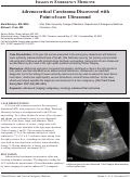 Cover page: Adrenocortical Carcinoma Discovered with Point-of-care Ultrasound