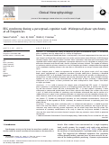 Cover page: EEG synchrony during a perceptual-cognitive task: Widespread phase synchrony at all frequencies