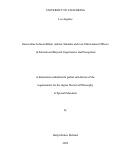 Cover page: Interactions between Black, Autistic Students and Law Enforcement Officers in Schools and Beyond: Experiences and Perceptions