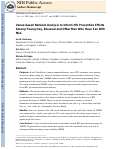 Cover page: Venue-Based Network Analysis to Inform HIV Prevention Efforts Among Young Gay, Bisexual, and Other Men Who Have Sex With Men