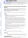 Cover page: Relationship Turmoil and Emotional Empathy in Frontotemporal Dementia