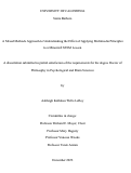 Cover page: A Mixed Methods Approach to Understanding the Effect of Applying Multimedia Principles to a Minecraft STEM Lesson