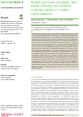 Cover page: Microbes and macro-invertebrates show parallel β-diversity but contrasting α-diversity patterns in a marine natural experiment