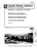 Cover page: Application of Synchrotron Radiation Techniques to Chemical Issues in the Environmental Sciences