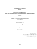 Cover page: Intercultural Romantic Relationships: Parent-Child Attitudes and Conflict across Ethnic Groups and Immigrant Generations