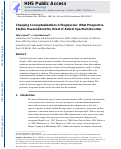 Cover page: Changing conceptualizations of regression: What prospective studies reveal about the onset of autism spectrum disorder