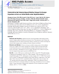 Cover page: Patient-directed Internet-based Medical Image Exchange: Experience from an Initial Multicenter Implementation