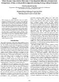 Cover page: When Tuesday comes before Threesday: Cross-linguistic differences in numerical transparency of time words predicts temporal reasoning strategy and performance