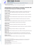 Cover page: Interhemispheric Functional Brain Connectivity in Neonates with Prenatal Alcohol Exposure: Preliminary Findings