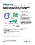 Cover page: Low CD38 Identifies Progenitor-like Inflammation-Associated Luminal Cells that Can Initiate Human Prostate Cancer and Predict Poor Outcome