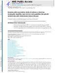 Cover page: Genome-wide association study of primary sclerosing cholangitis identifies new risk loci and quantifies the genetic relationship with inflammatory bowel disease