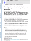 Cover page: Rare coding variants as risk modifiers of the 22q11.2 deletion implicate postnatal cortical development in syndromic schizophrenia.