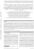 Cover page: Design and production of the high voltage electrode grids and electron extraction region for the LZ dual-phase xenon time projection chamber