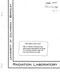 Cover page: ALTERNATING GRADIENT LENSES FOR REDUCING THE AREA OF A BEAM