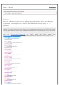 Cover page: Factors influencing survival in sphingosine phosphate lyase insufficiency syndrome: a retrospective cross-sectional natural history study of 76 patients