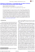 Cover page: Advances in milestoning. II. Calculating time-correlation functions from milestoning using stochastic path integrals.