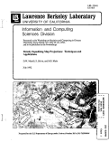 Cover page: Density Equalizing Map Projections: Techniques and Applications