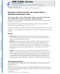 Cover page: Biomarkers of kidney function and cognitive ability: A Mendelian randomization study