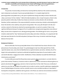 Cover page of A clinical survey evaluating the most common factors influencing a parental decision of vaccine refusal, and whether a correlation exists between vaccine refusal and the degree of trust in pediatricians