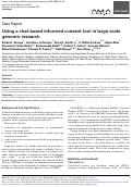 Cover page: Using a chat-based informed consent tool in large-scale genomic research.