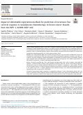 Cover page: Impact of deformable registration methods for prediction of recurrence free survival response to neoadjuvant chemotherapy in breast cancer: Results from the ISPY 1/ACRIN 6657 trial