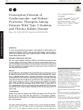 Cover page: Prescription Patterns of Cardiovascular- and Kidney-Protective Therapies Among Patients With Type 2 Diabetes and Chronic Kidney Disease.